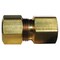 Homeplus+ ATC 3/8 in. Compression in. X 3/8 in. D FPT Brass Coupling 6JC120110701036 - alternate 1